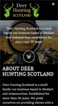Mobile Screenshot of deerhuntingscotland.com